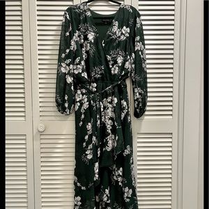 Lane Bryant long sleeved floral dress